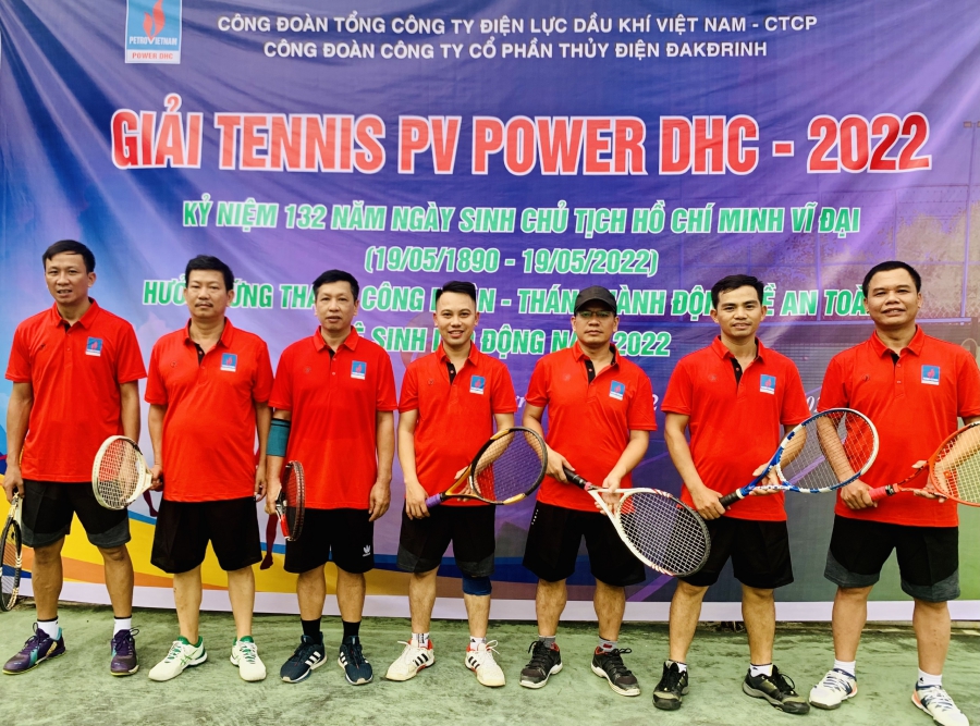 Giải tennis hưởng ứng tháng Công nhân, Tháng hành động về ATVS LĐ năm 2022