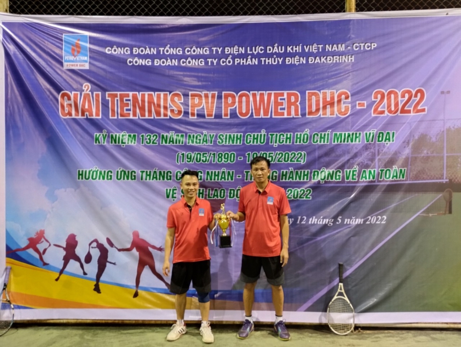 Giải tennis hưởng ứng tháng Công nhân, Tháng hành động về ATVS LĐ năm 2022