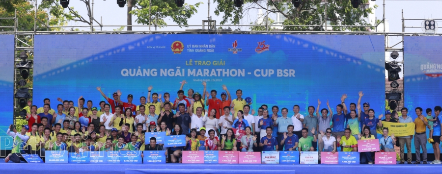 CHÚC MỪNG PV POWER  ĐẠT GIẢI BA GIẢI CHẠY MARATHON QUẢNG NGÃI - CUP BSR 2023