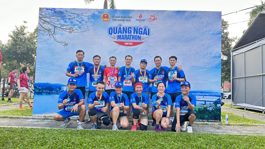 CHÚC MỪNG PV POWER  ĐẠT GIẢI BA GIẢI CHẠY MARATHON QUẢNG NGÃI - CUP BSR 2023