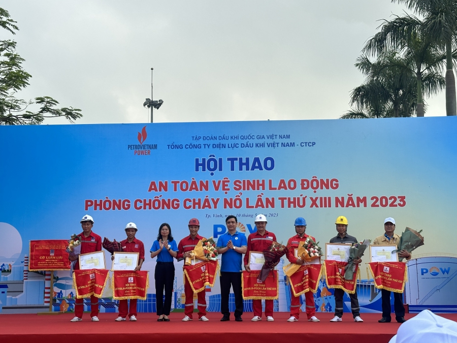 Hội thao ATVSLĐ và PCCC năm 2023