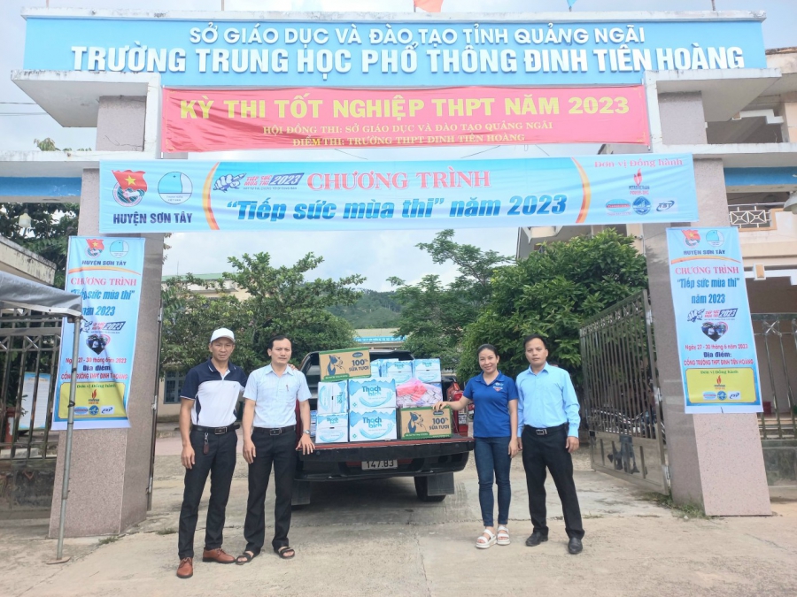 CHƯƠNG TRÌNH “TIẾP SỨC MÙA THI” NĂM 2023