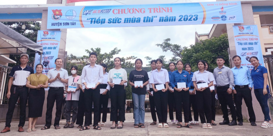 CHƯƠNG TRÌNH “TIẾP SỨC MÙA THI” NĂM 2023