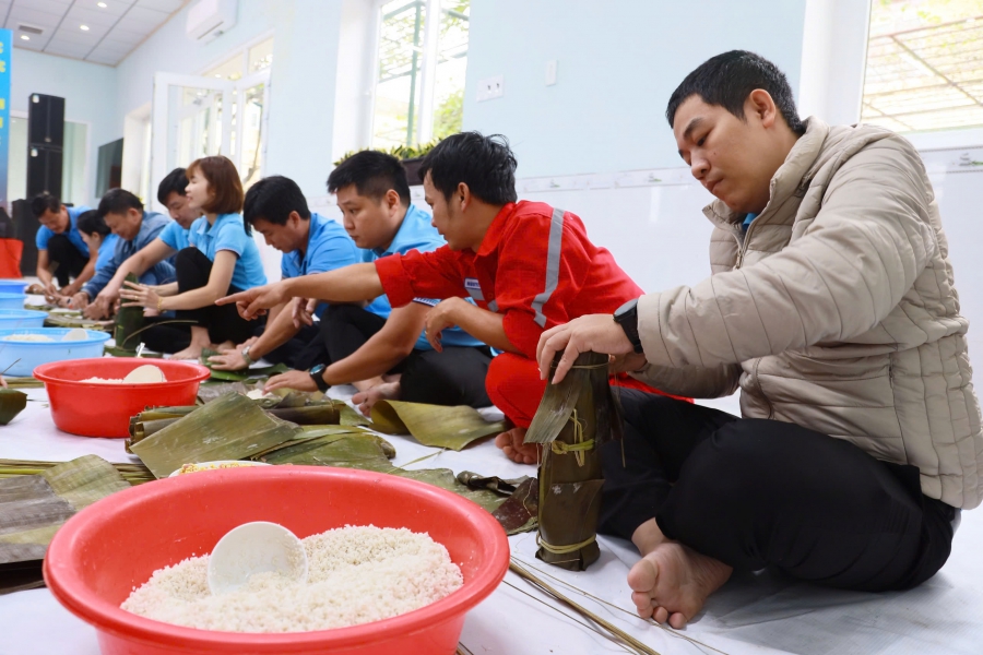 Nhiều hoạt động ý nghĩa trong chương trình “Xuân nghĩa tình Dầu khí" Thủy điện Đakđrinh