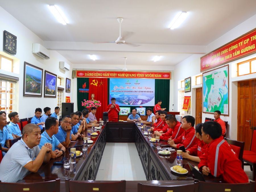 Giao lưu, học tập trao đổi kinh nghiệm giữa PV Power DHC và PV Power HHC