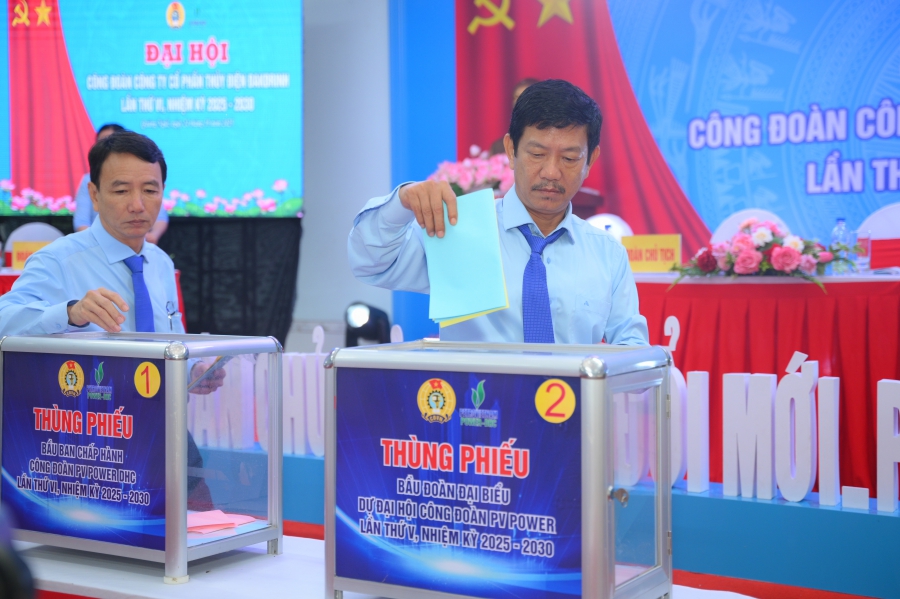 Công đoàn PV Power DHC Đoàn kết - Dân chủ - Kỷ cương - Đổi mới - Phát triển