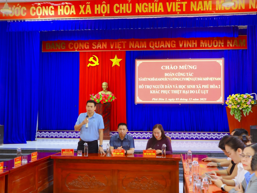  PV Power chung tay hỗ trợ bà con vùng lũ, lan tỏa tinh thần tương thân tương ái