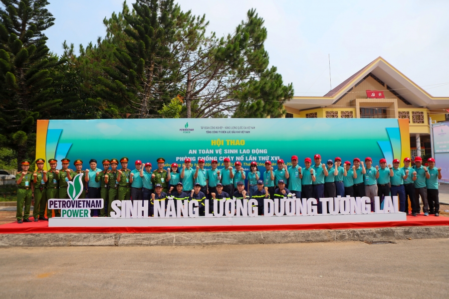 Chùm ảnh 8 đội cùng tranh tài tại Hội thao An toàn vệ sinh lao động, phòng chống cháy nổ năm 2026 của PV Power