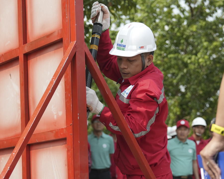 Chùm ảnh 8 đội cùng tranh tài tại Hội thao An toàn vệ sinh lao động, phòng chống cháy nổ năm 2026 của PV Power
