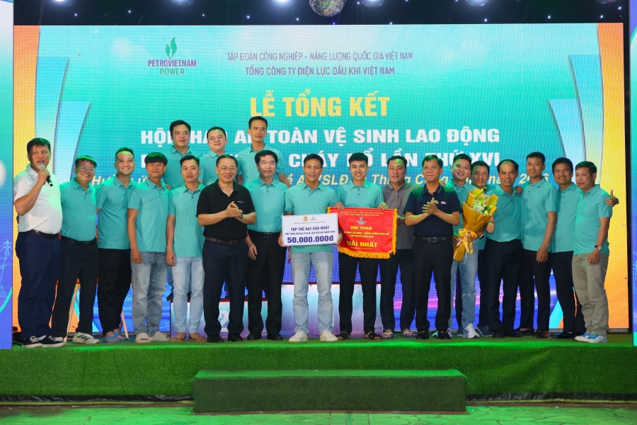 Sôi động và kịch tính tại hội thao ATVSLĐ, PCCN lần thứ XVI của PV Power