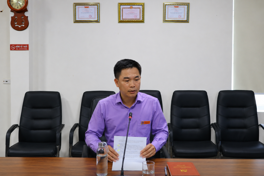 Hội nghị công bố Quyết định về công tác cán bộ