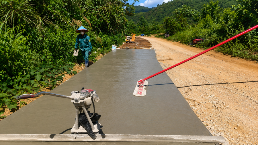 Chủ đầu tư quyết tâm thực hiện sửa chữa hoàn thành tuyến đường tránh ngập lòng hồ Thủy điện Đakđrinh trước mùa mưa năm 2026