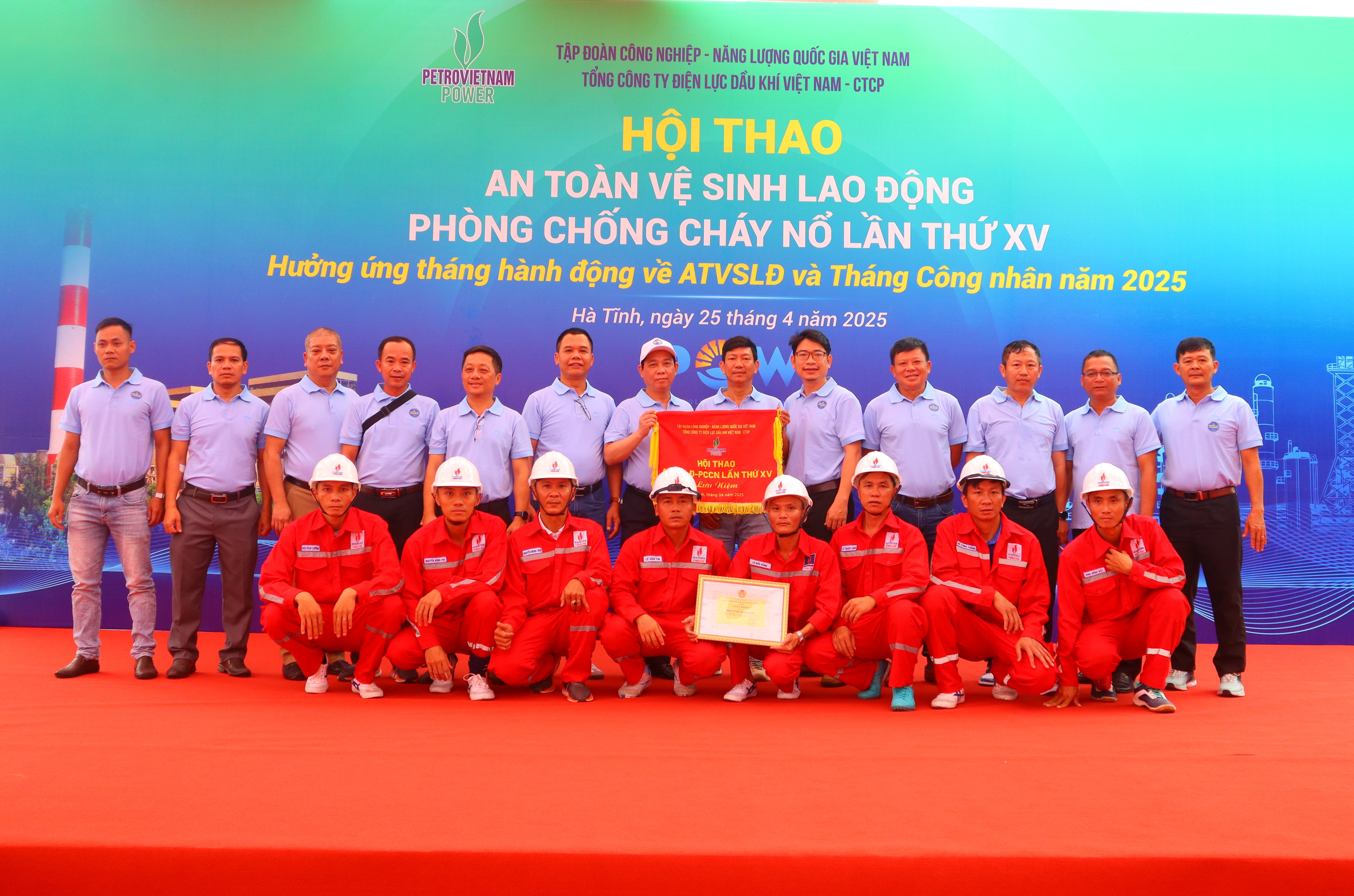 Hội thao An toàn vệ sinh lao động và Phòng chống cháy nổ lần thứ XV