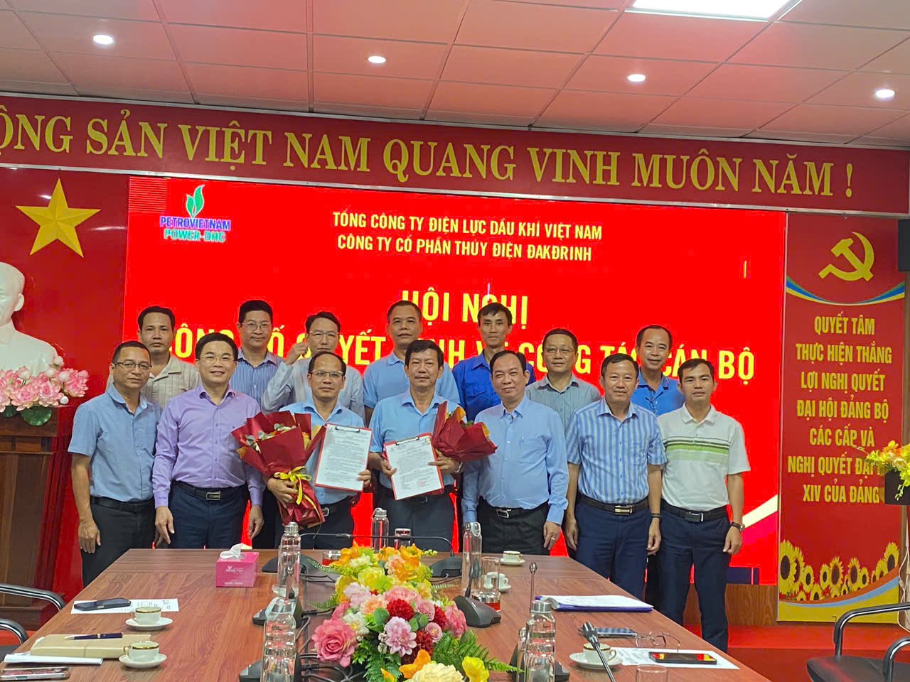 Hội nghị công bố Quyết định về công tác cán bộ